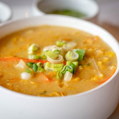 Sweet Corn Soup.