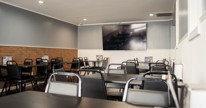 Interior, main seating area