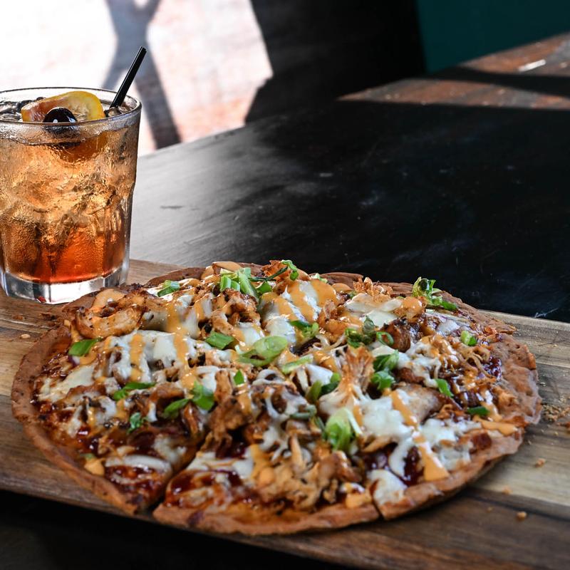 menu item 9 of 19, BBQ Chicken Pizza (GF)