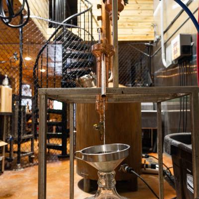 Distillery equipment.