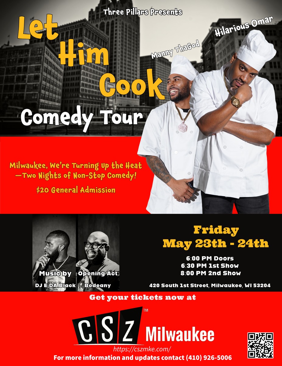 Let Him Cook Comedy Tour event photo