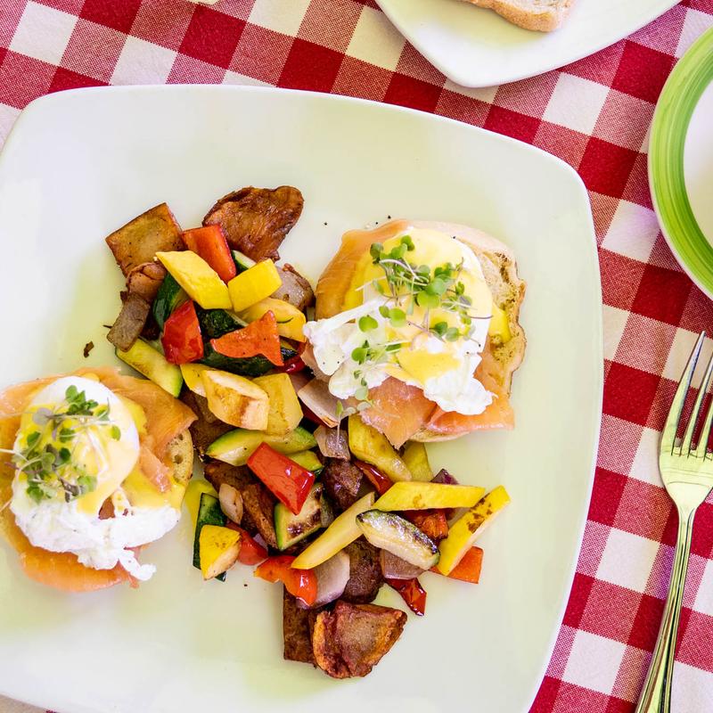 Smoked Salmon Eggs Benedict* photo