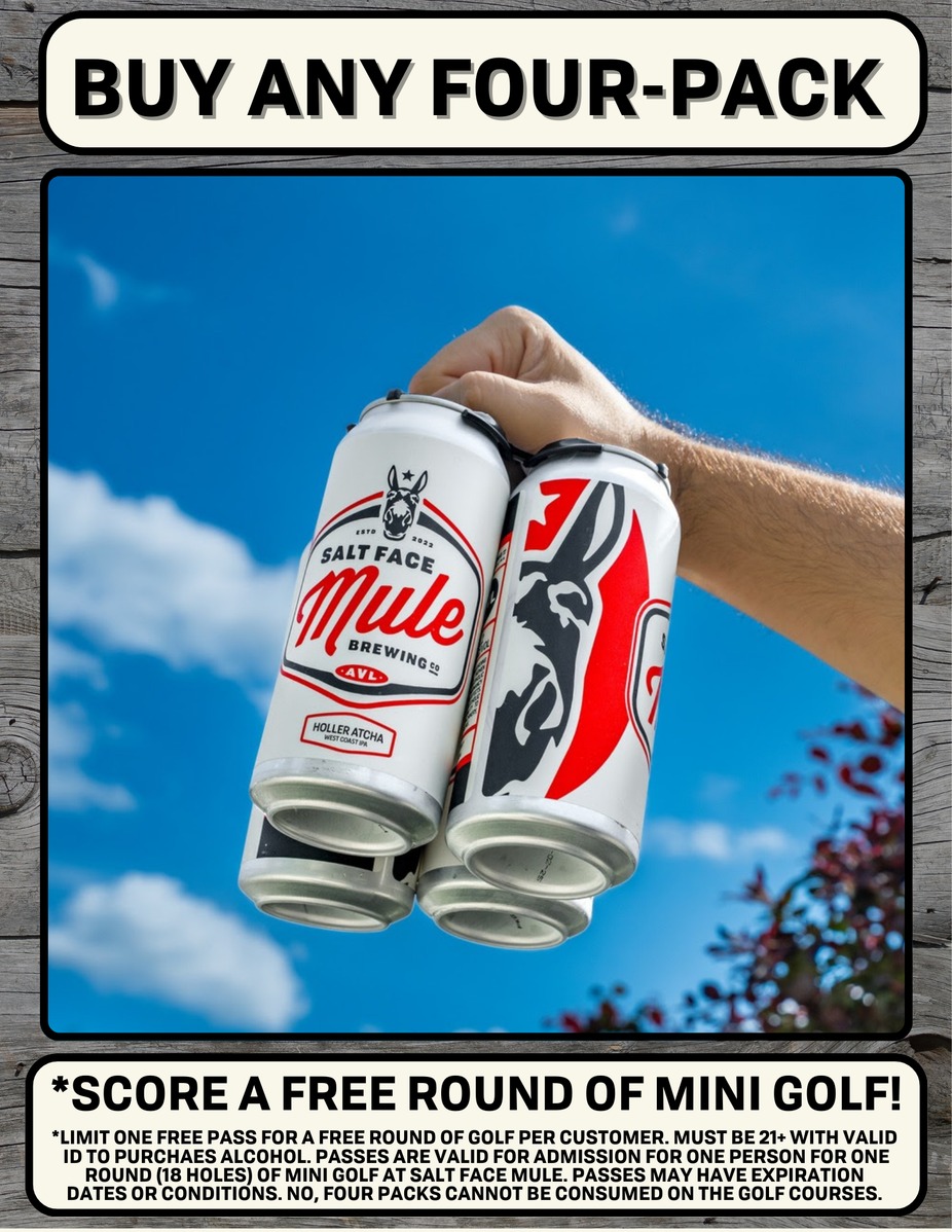 Buy a Four-Pack, receive a FREE PASS for Mini Golf event photo