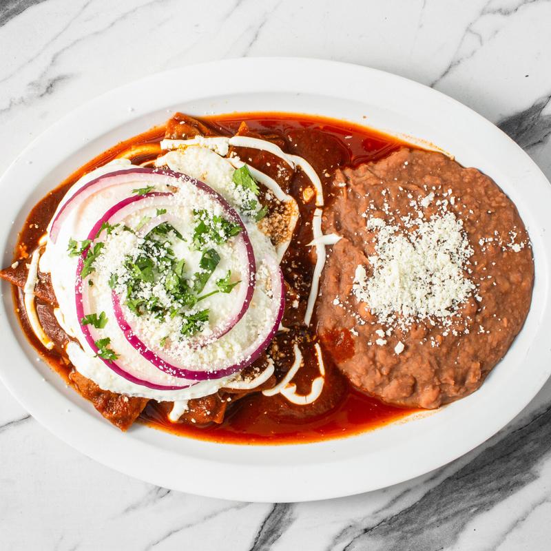 menu item 2 of 38, *Chilaquiles (Rojos o Verdes)