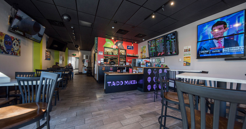 Interior, main seating area