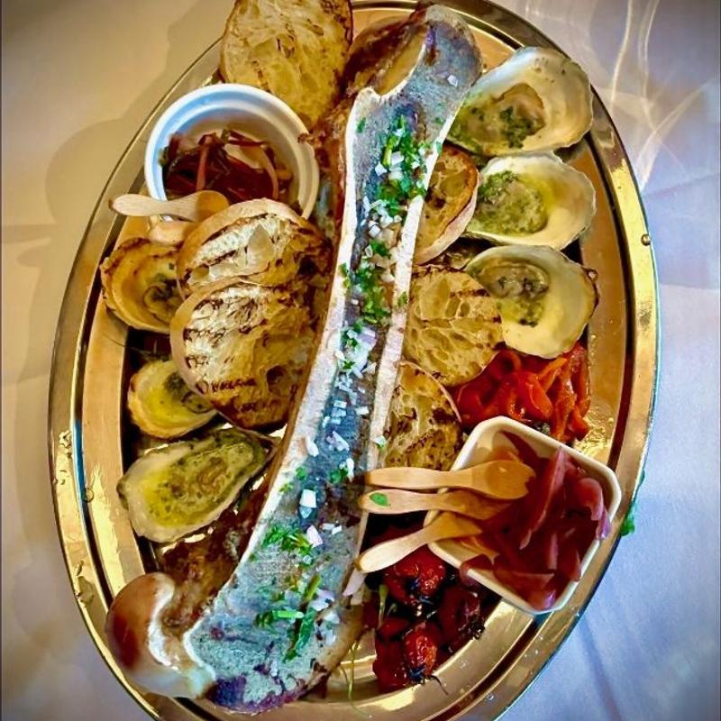 Roasted Bone Marrow & Standish Shore Oysters photo