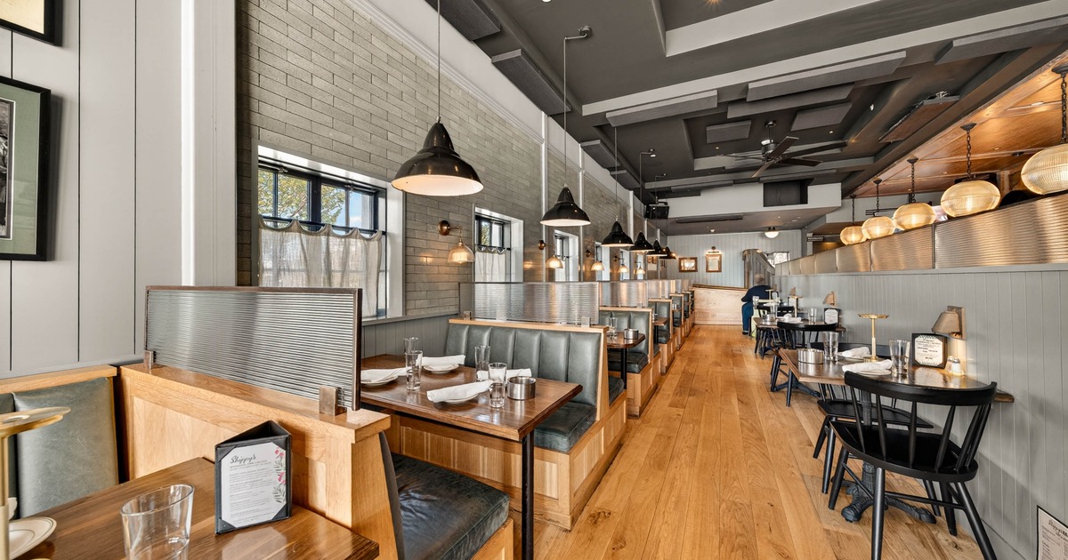 Interior, main dining area