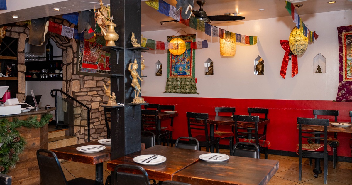 Restaurant dining area