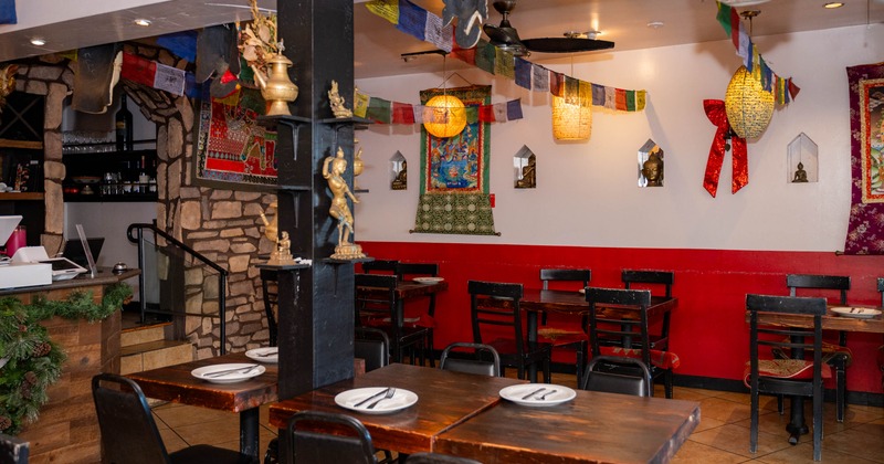 Restaurant dining area