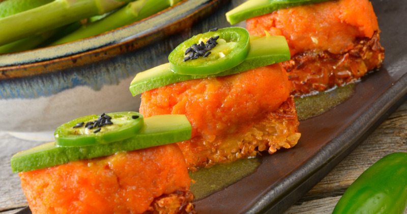 Crispy Rice Appetizer