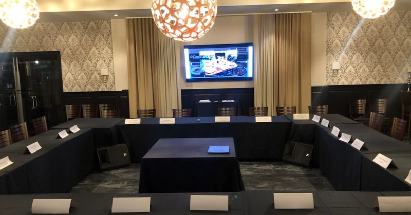 Interior, meeting area