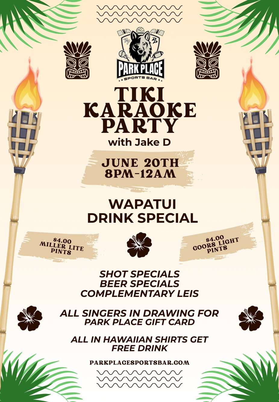 TIKI KARAOKE PARTY event photo