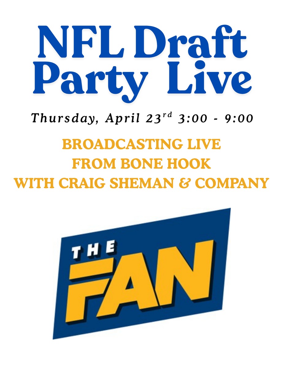 NFL DRAFT PARTY LIVE FROM 3-6 WITH CRAIG SHEMAN & COMPANY FROM THE FAN event photo