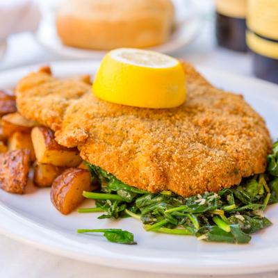 Chicken Milanese.