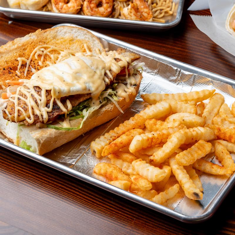 Fried/ Grilled Fish Poboy photo