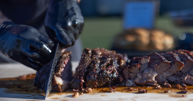 Bartender shaking a cocktail