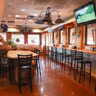 Bar tables and stools