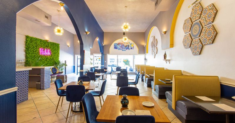 Interior, seating area