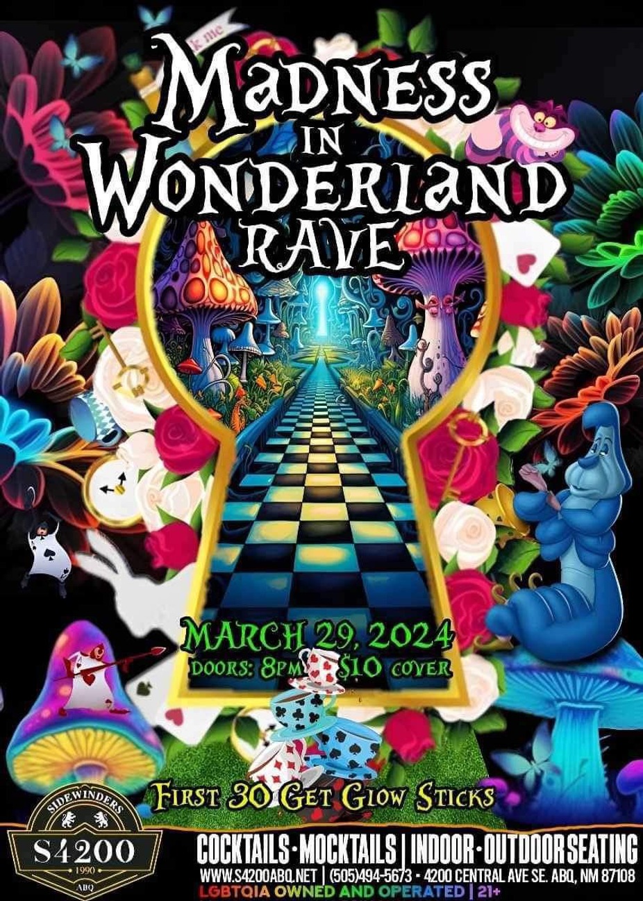 Madness in Wonderland RAVE event photo
