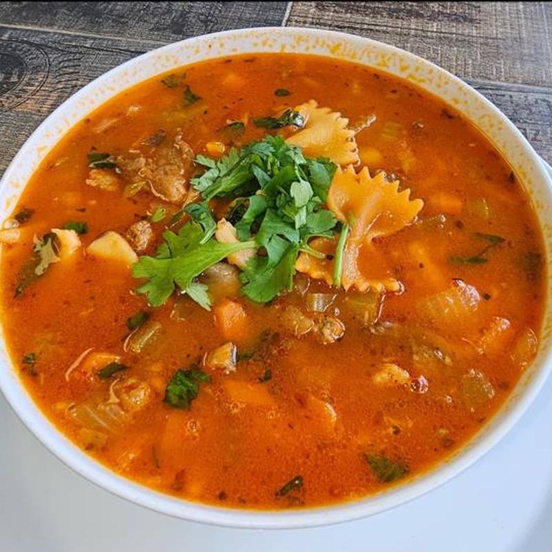 Vegan Winter Vegetable Soup photo