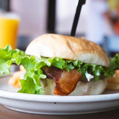Bacon burger.