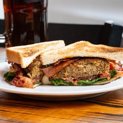 Crab Cake BLT sandwiches.