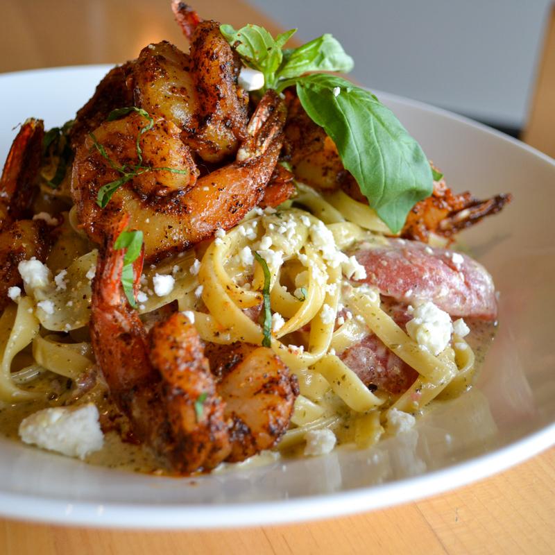 Pesto Shrimp Fettuccine photo