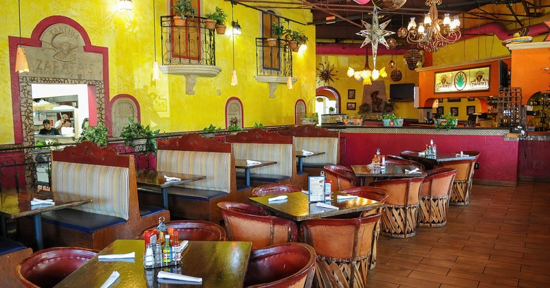 Dining booths and tables