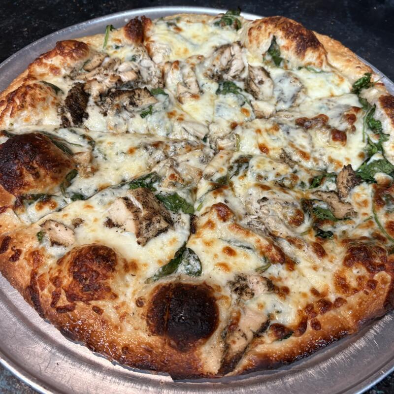 menu item 11 of 19, Brooke's Chicken Alfredo Pizza