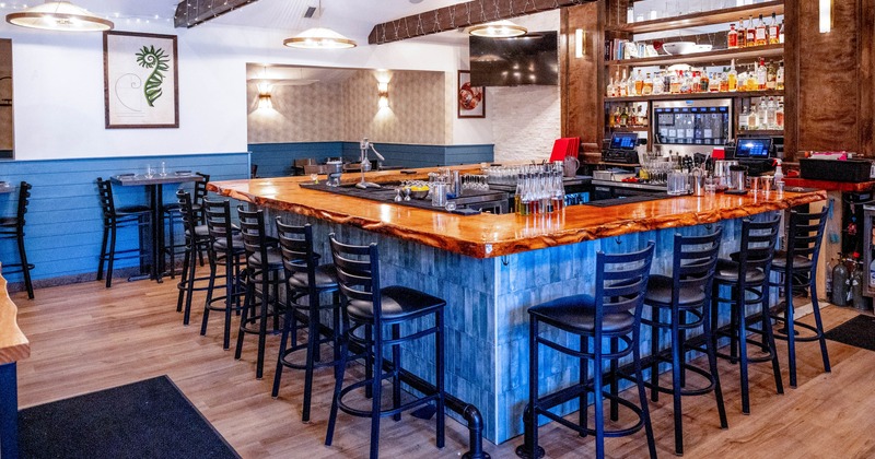 Interior, bar area
