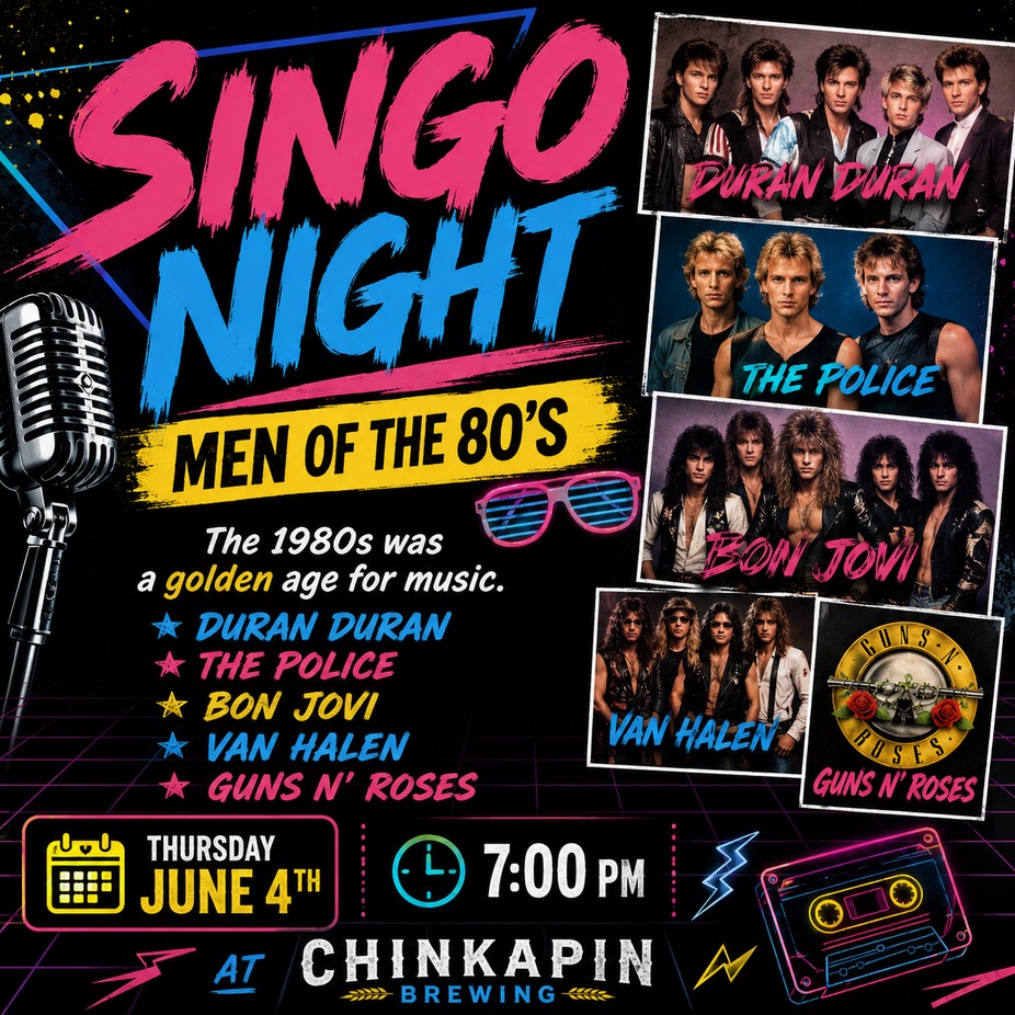 Singo- Men of the 80's event photo