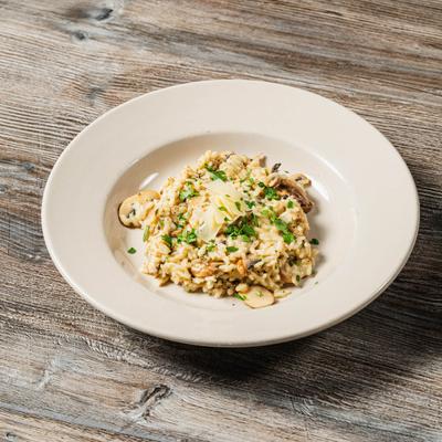 Mushroom Risotto.