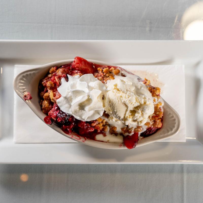 Mixed Berry Crisp photo