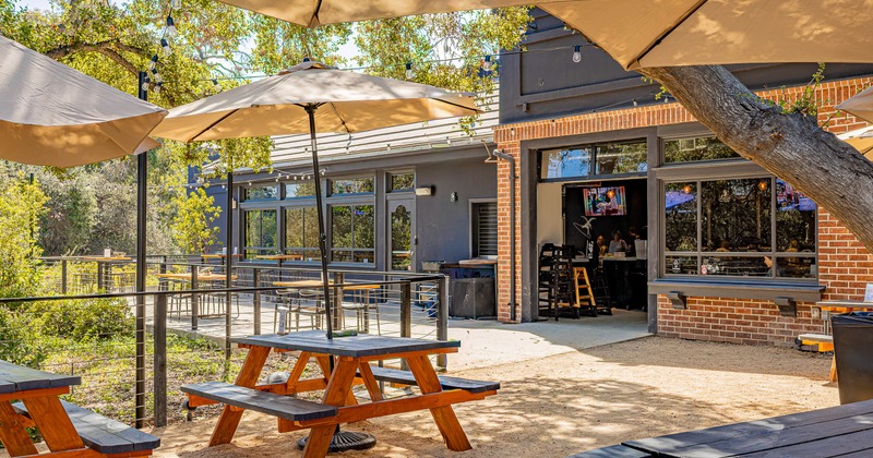 Outdoor seating area