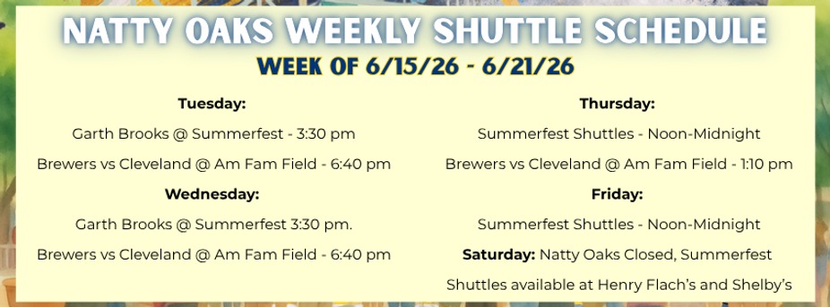 Weekly Shuttles event photo