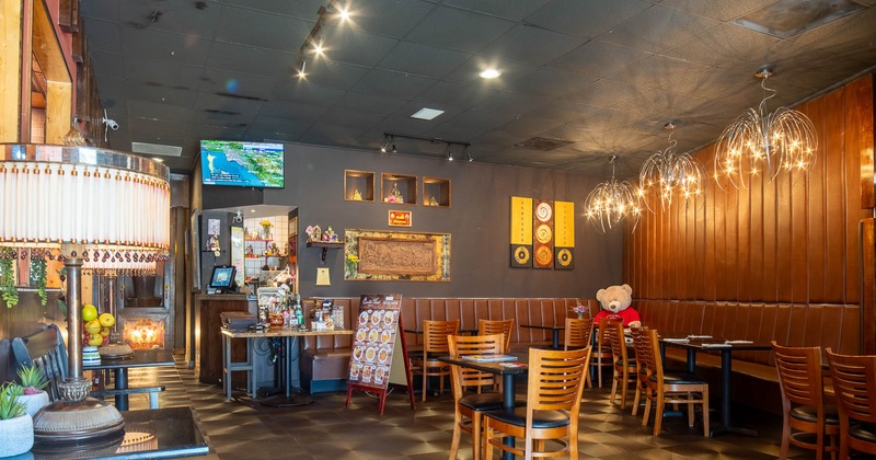 Interior, main dining area