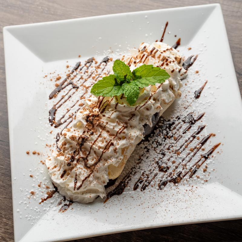 menu item 24 of 28, Jerry's Homemade Ice Cream - Stuffed Crepe