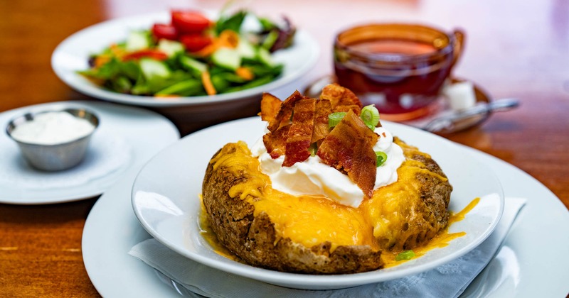 Loaded baked potato