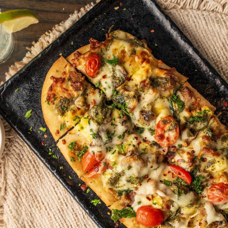 Chicken Sausage Pizza photo