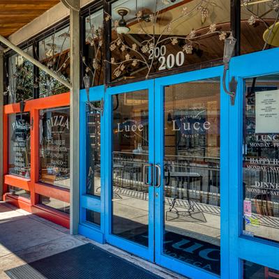 Exterior, main entrance