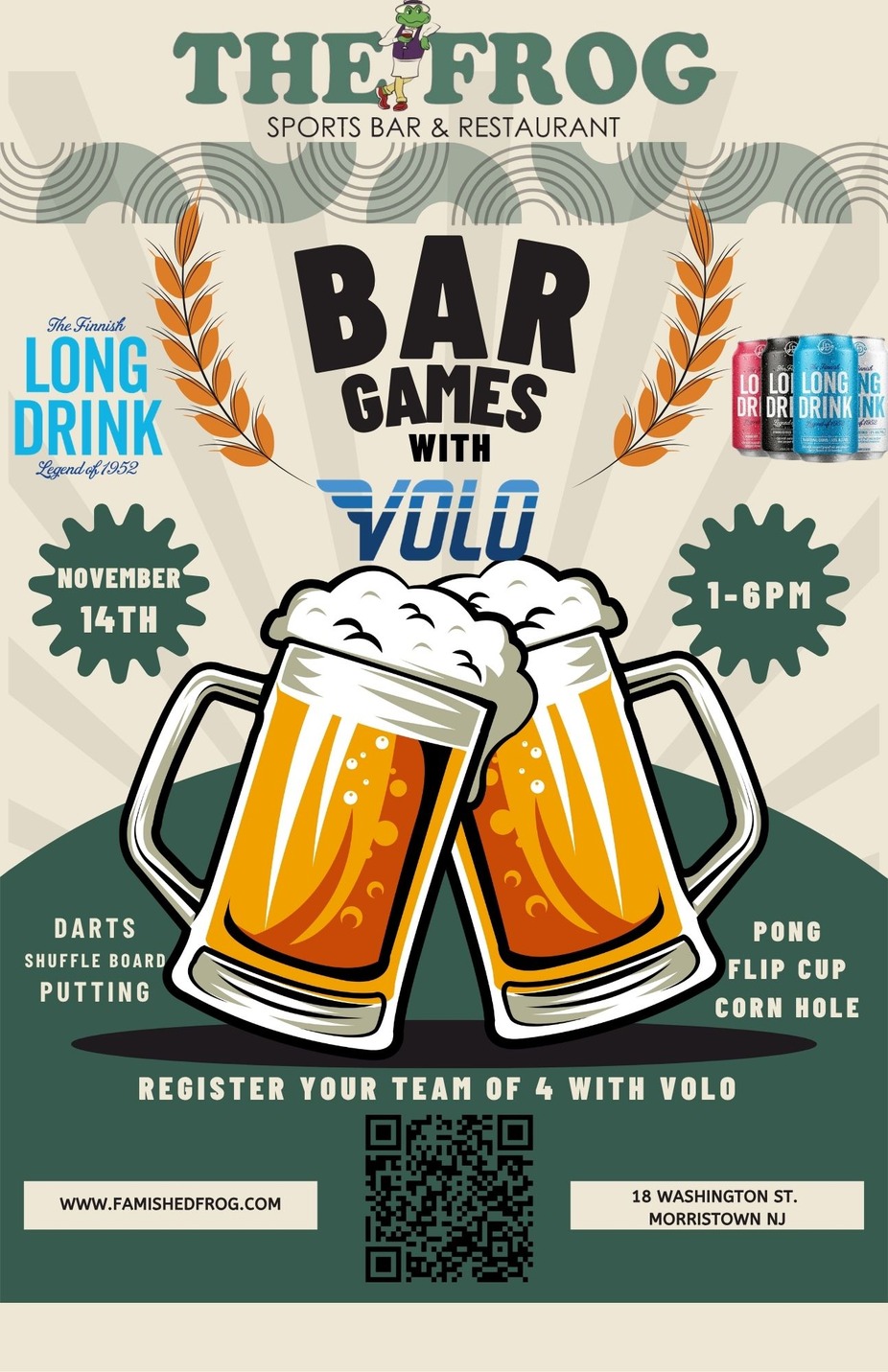 Bar Games with Volo event photo