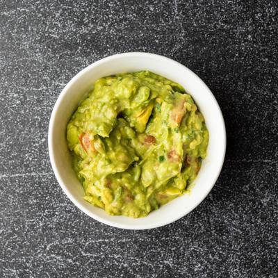 Guacamole dip.