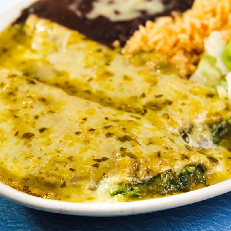 Spinach & Cheese Enchiladas photo