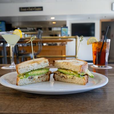 Grilled Chicken Avocado Sandwich.