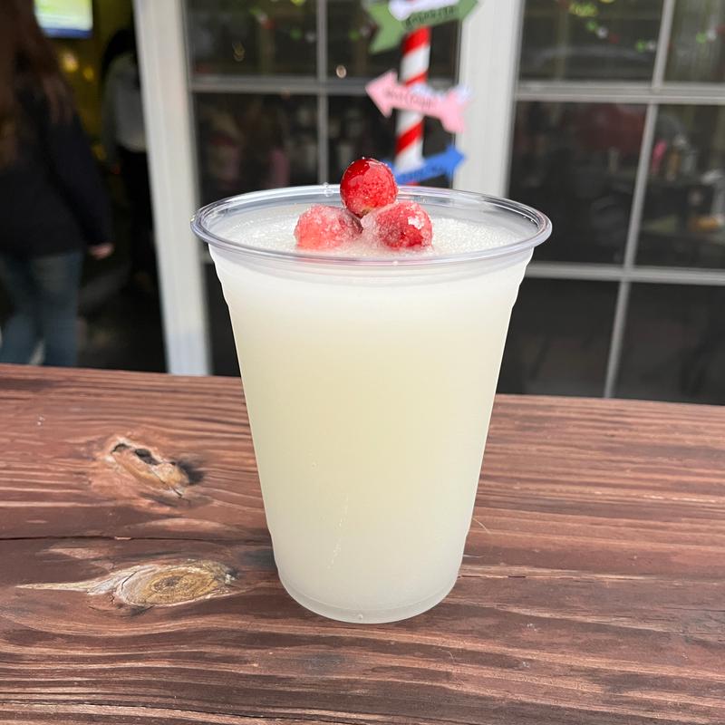 Frozen White Christmas Slushy photo