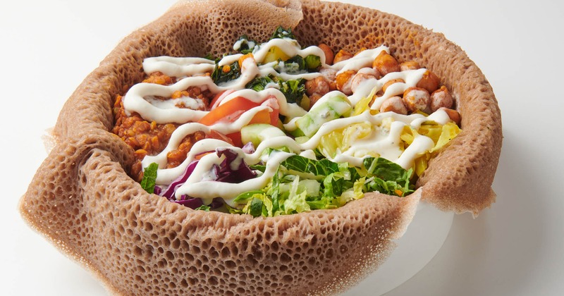 Injera vegan bowl
