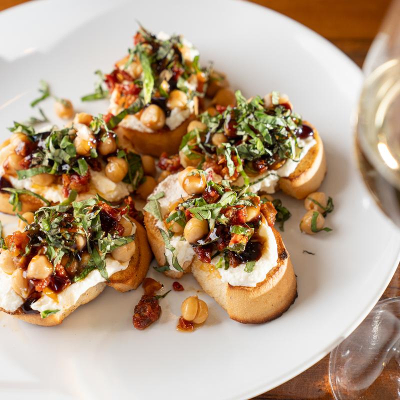 Chickpea Bruschetta photo