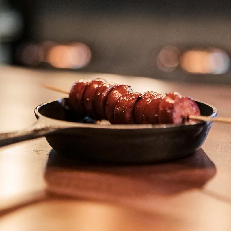 Flaming Kielbasa photo