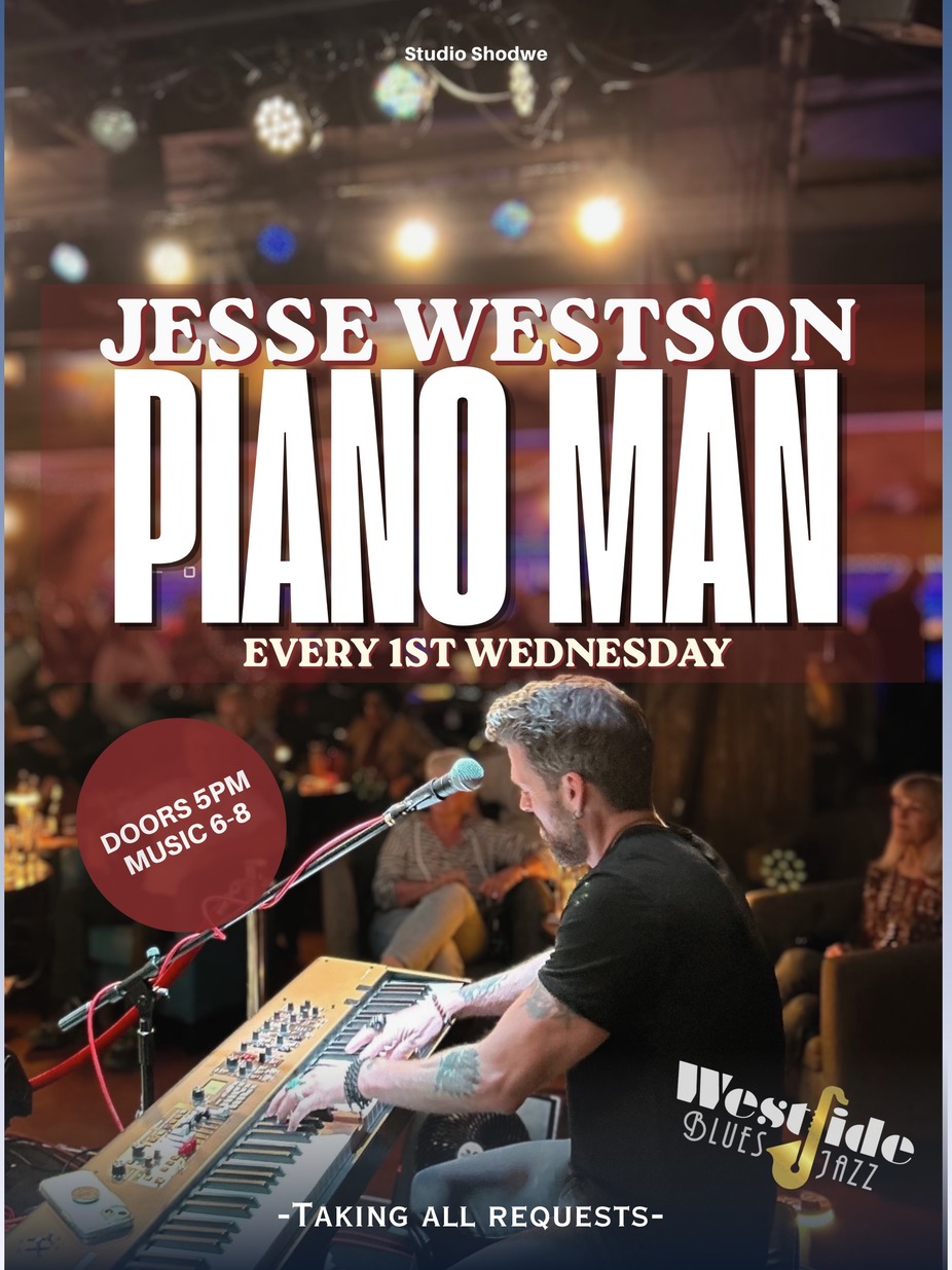 Every First Wednesday: Jesse Weston's Piano Man event photo