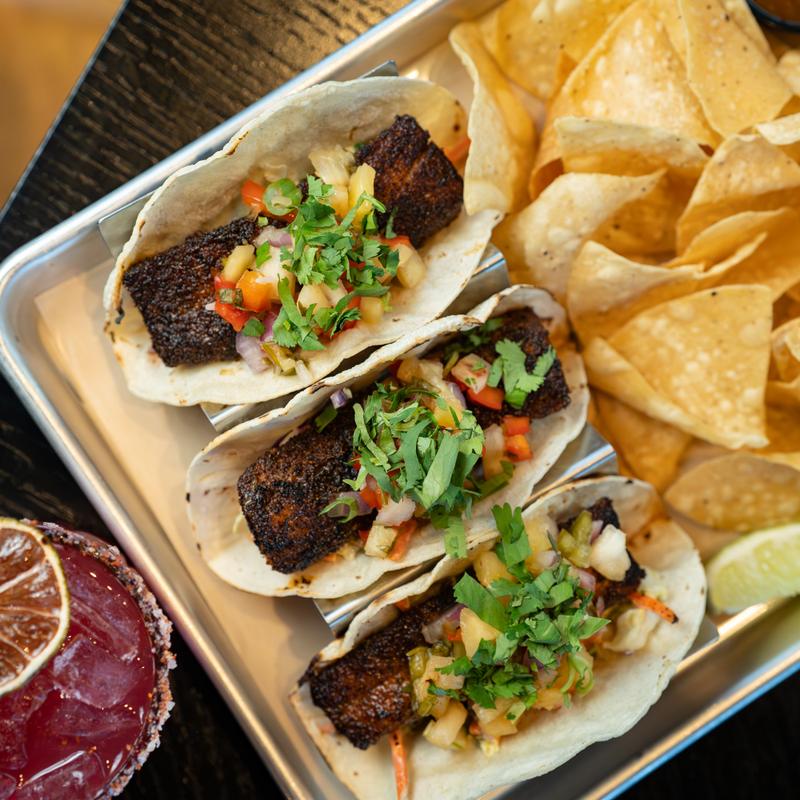 menu item 16 of 23, Blacked Mahi Tacos